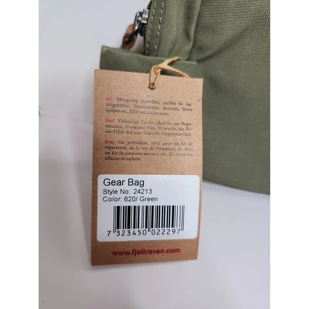 Fjallraven Gear Bag Green 24213 NWT G-1000